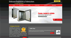 Desktop Screenshot of cabletrayshutaib.com